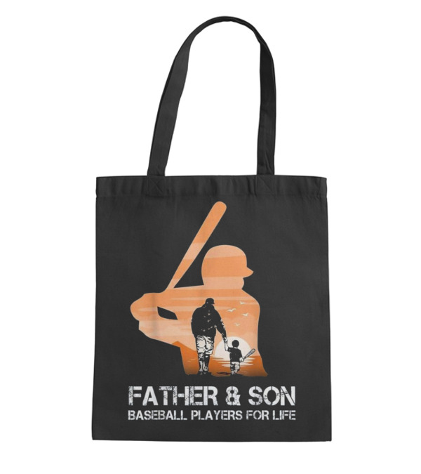 Father And Son Baseball P...Tote Bag Father And Son Baseball P...Tote Bag