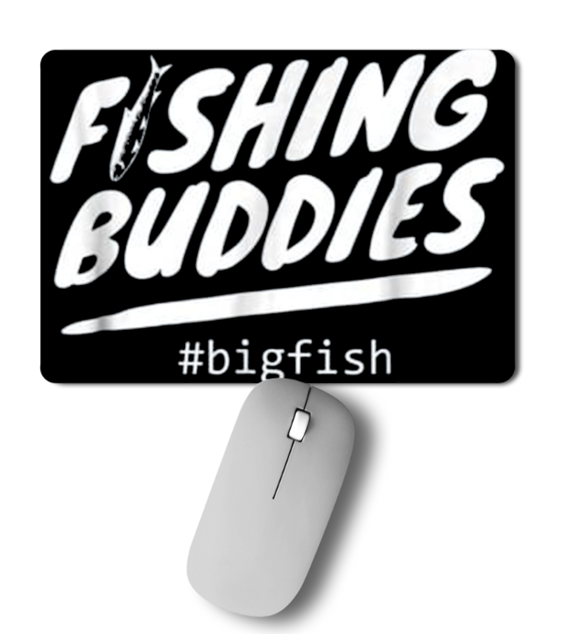 Father and Son Fishing s ...Mousepad 