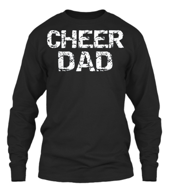 Father Cheerleading Gift from Cheerleader Da Unisex Long Sleeve Father Cheerleading Gift from Cheerleader Da Unisex Long Sleeve