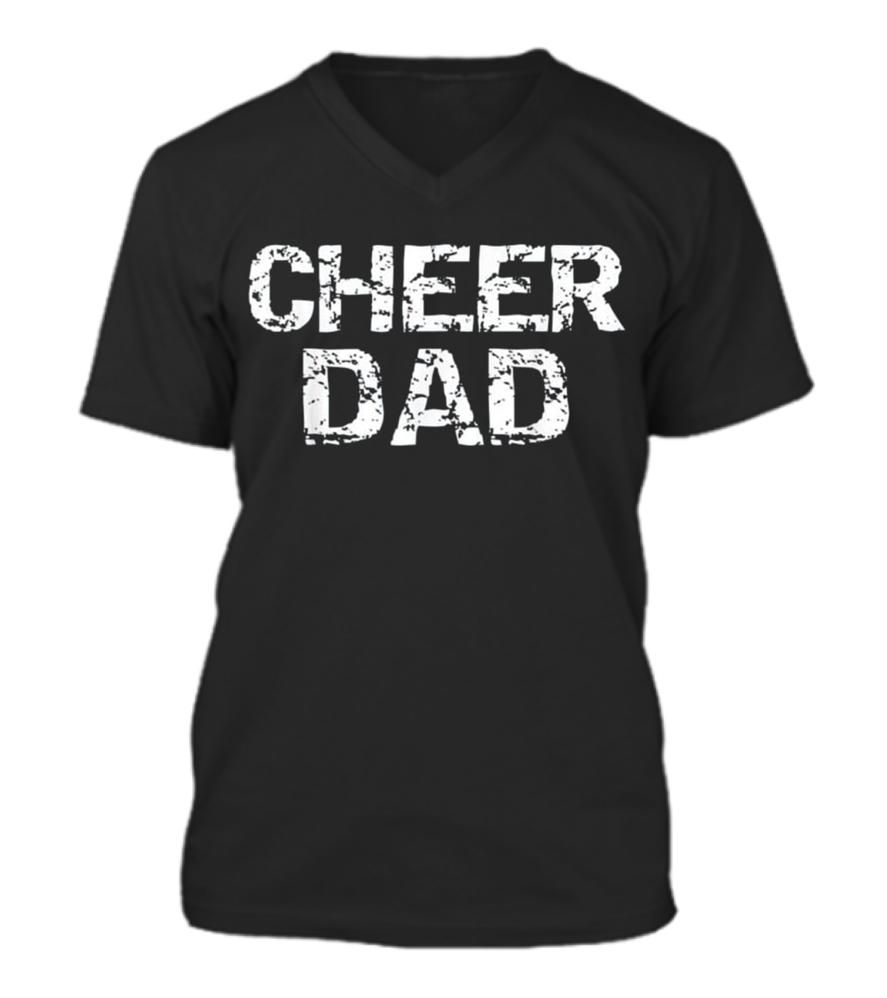 Father Cheerleading Gift ...V-Neck Unisex T-Shirt 