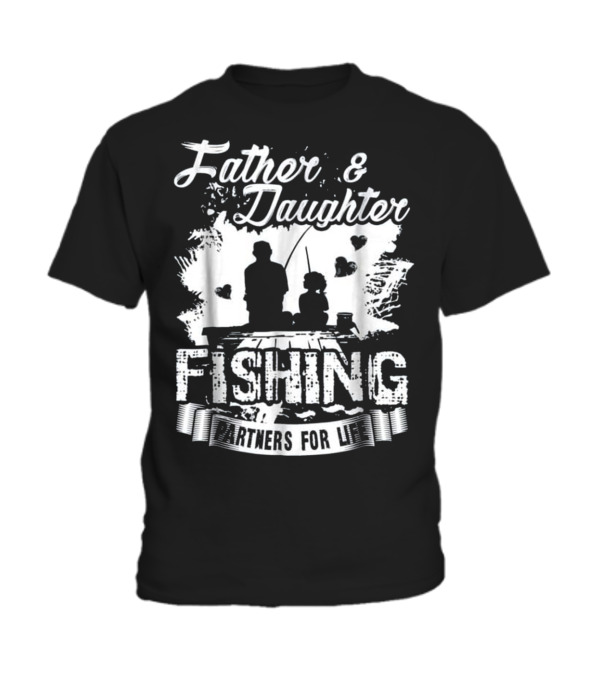 Father Daughter Fishing Partners For L Toddler T-Shirt Father Daughter Fishing Partners For L Toddler T-Shirt
