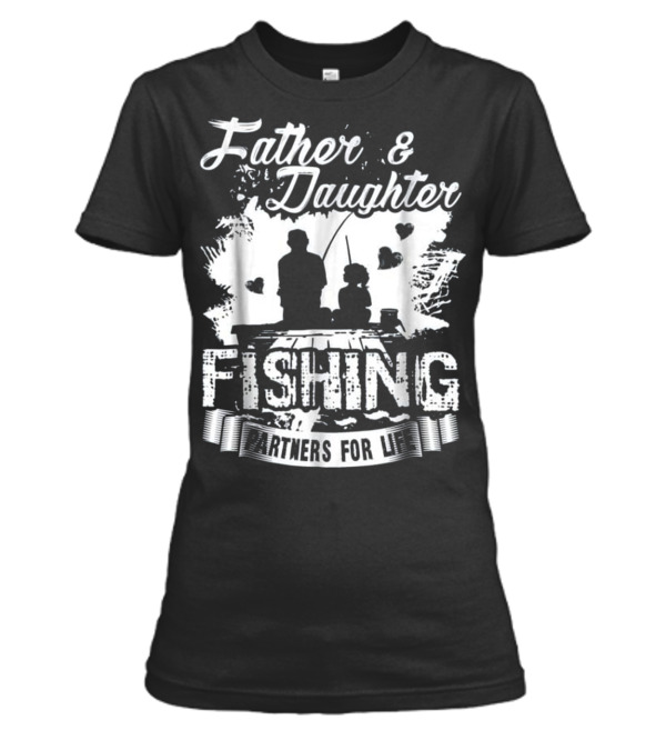 Father Daughter Fishing P...Womens T-Shirt Father Daughter Fishing P...Womens T-Shirt