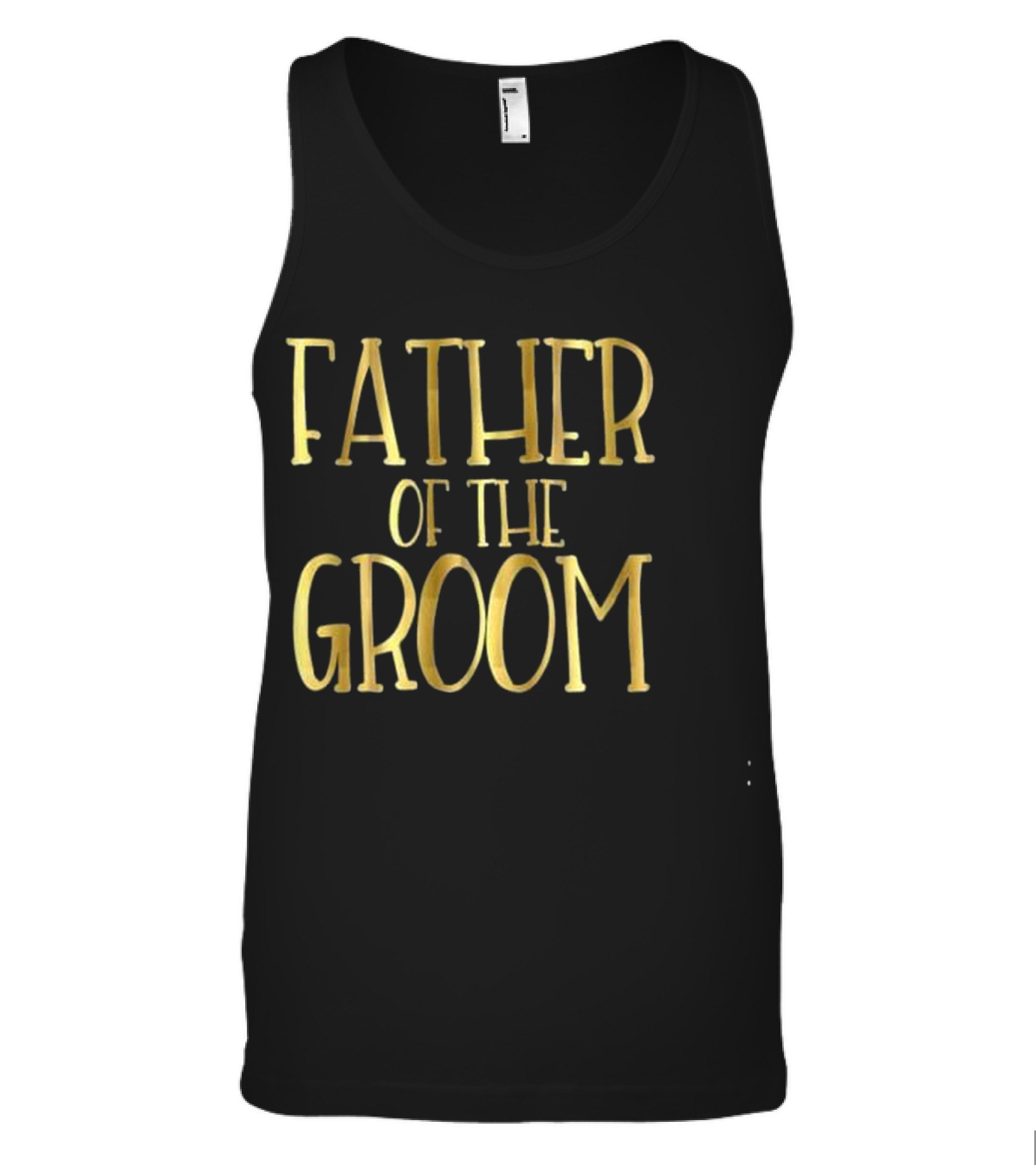 Father of the Groom Wedding Party Brid Tank Top