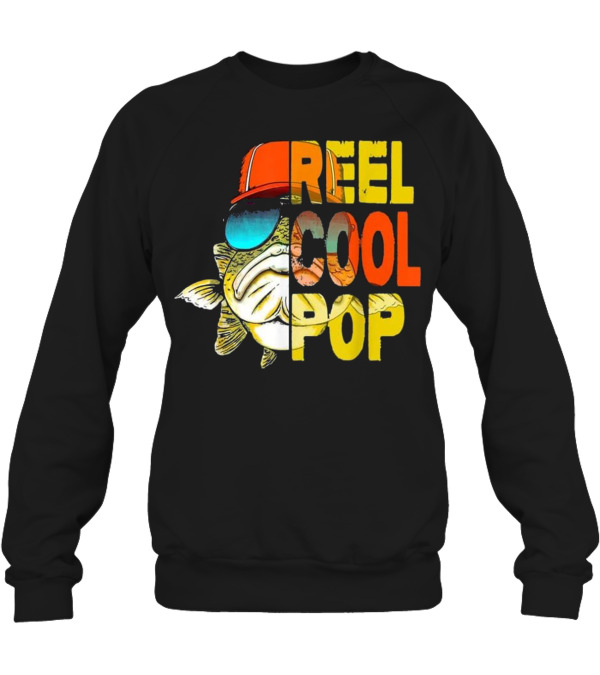 Father's Day - Fishing Reel Cool Pop Crewneck Sweatshirt Father's Day - Fishing Reel Cool Pop Crewneck Sweatshirt