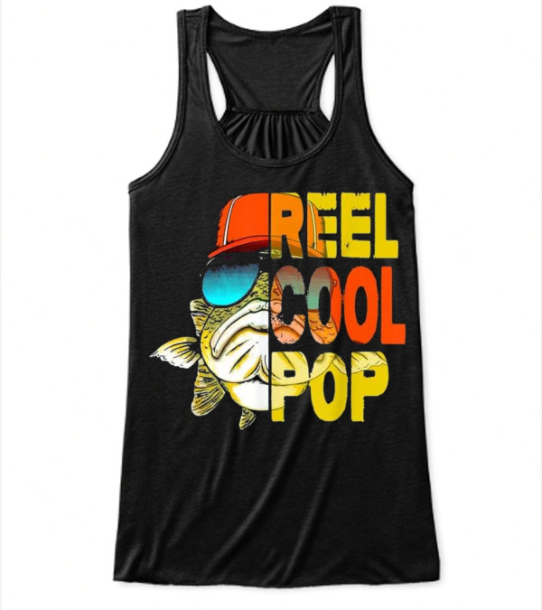 Father's Day - Fishing Reel Cool Pop Flowy Tank Top Father's Day - Fishing Reel Cool Pop Flowy Tank Top