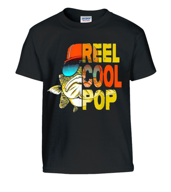 Father's Day - Fishing Reel Cool Pop Kids T-Shirt Father's Day - Fishing Reel Cool Pop Kids T-Shirt
