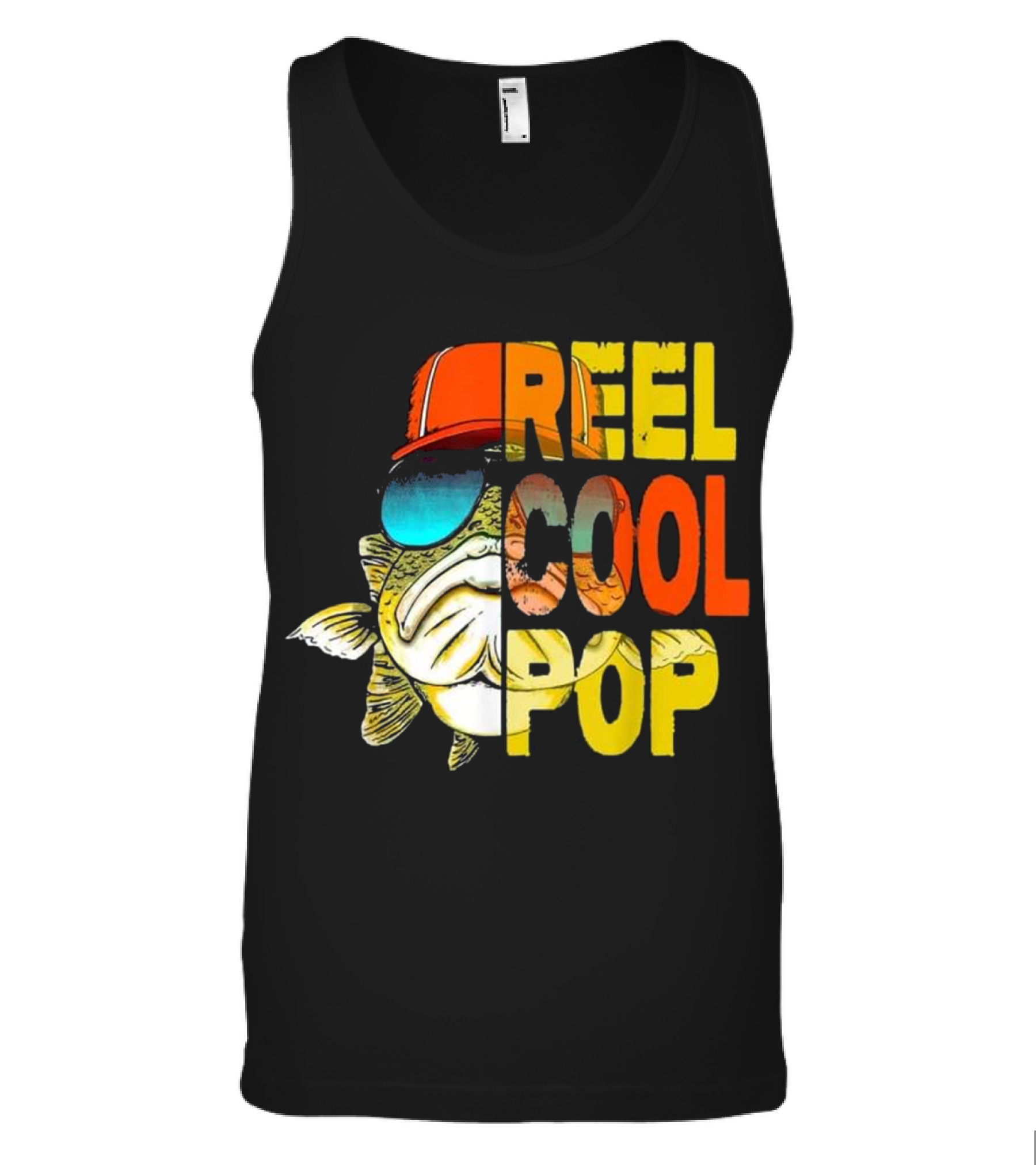 Father's Day - Fishing Reel Cool Pop Tank Top