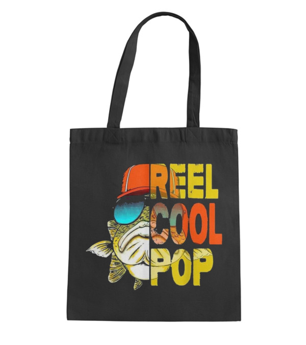 Father's Day - Fishing Reel Cool Pop Tote Bag Father's Day - Fishing Reel Cool Pop Tote Bag