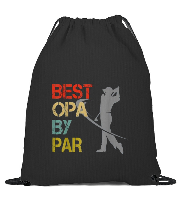 Father's Day Best Opa By Par Funny Golf Drawstring Bag Father's Day Best Opa By Par Funny Golf Drawstring Bag