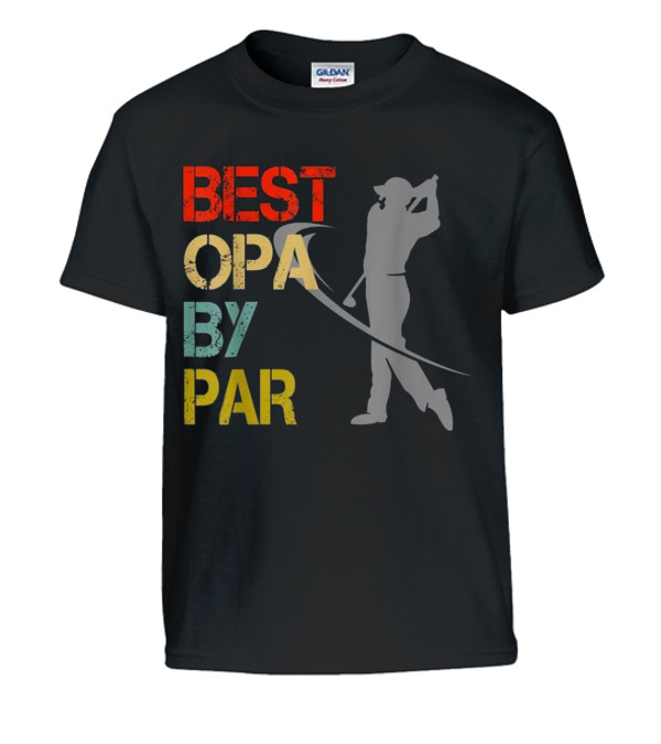 Father's Day Best Opa By Par Funny Golf Kids T-Shirt Father's Day Best Opa By Par Funny Golf Kids T-Shirt