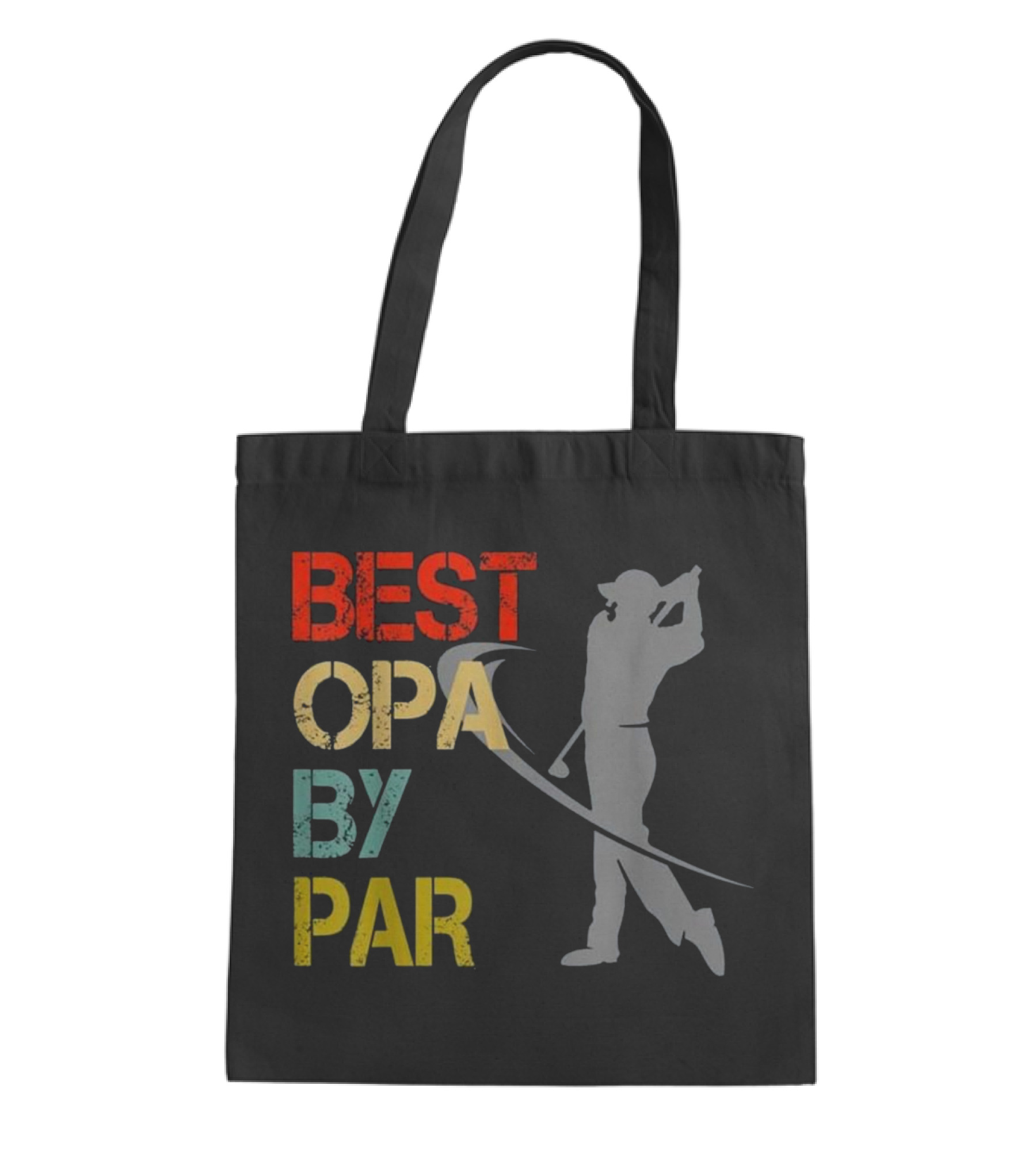 Father's Day Best Opa By Par Funny Golf Tote Bag