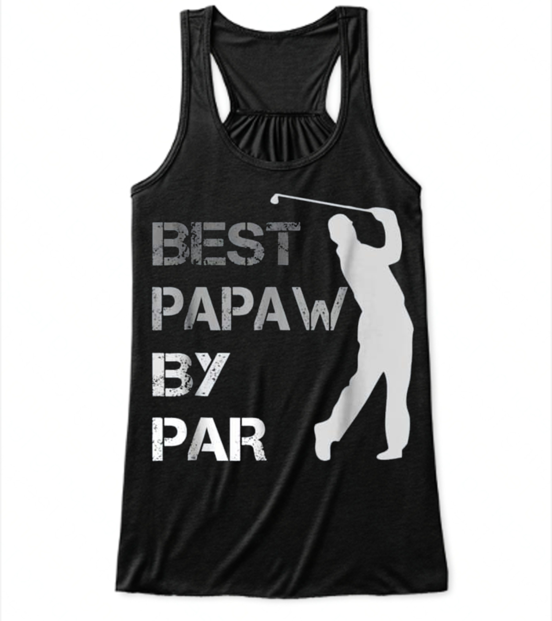 Father's Day Best Papaw b...Flowy Tank Top 