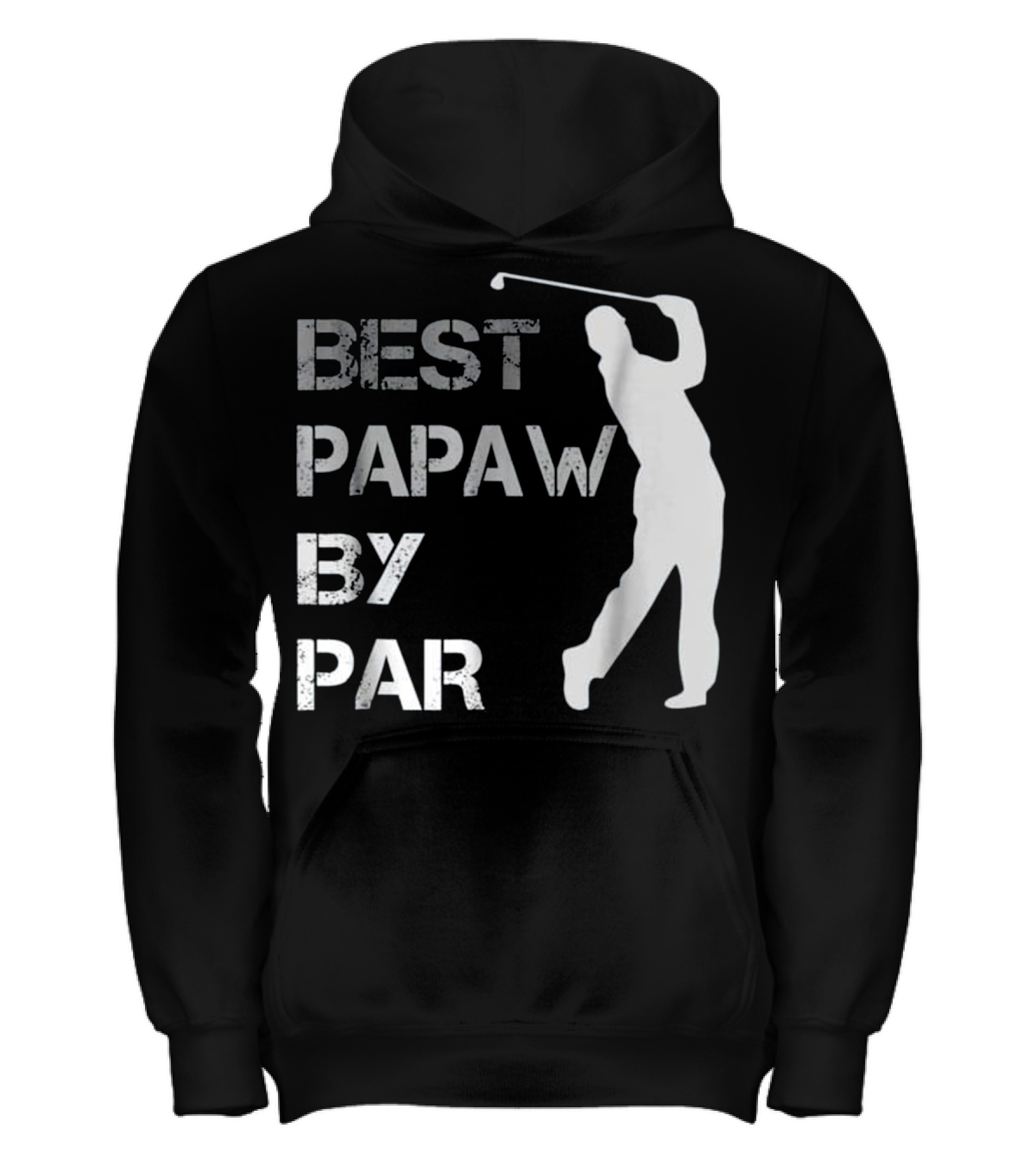 Father's Day Best Papaw b...Kids Hoodie 