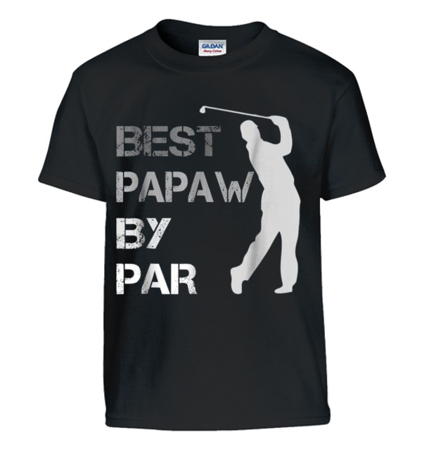 Father's Day Best Papaw by Par Funny Golf Kids T-Shirt Father's Day Best Papaw by Par Funny Golf Kids T-Shirt