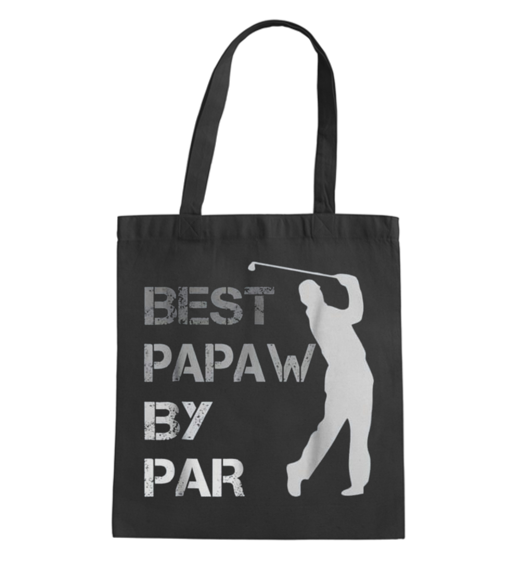 Father's Day Best Papaw by Par Funny Golf Tote Bag