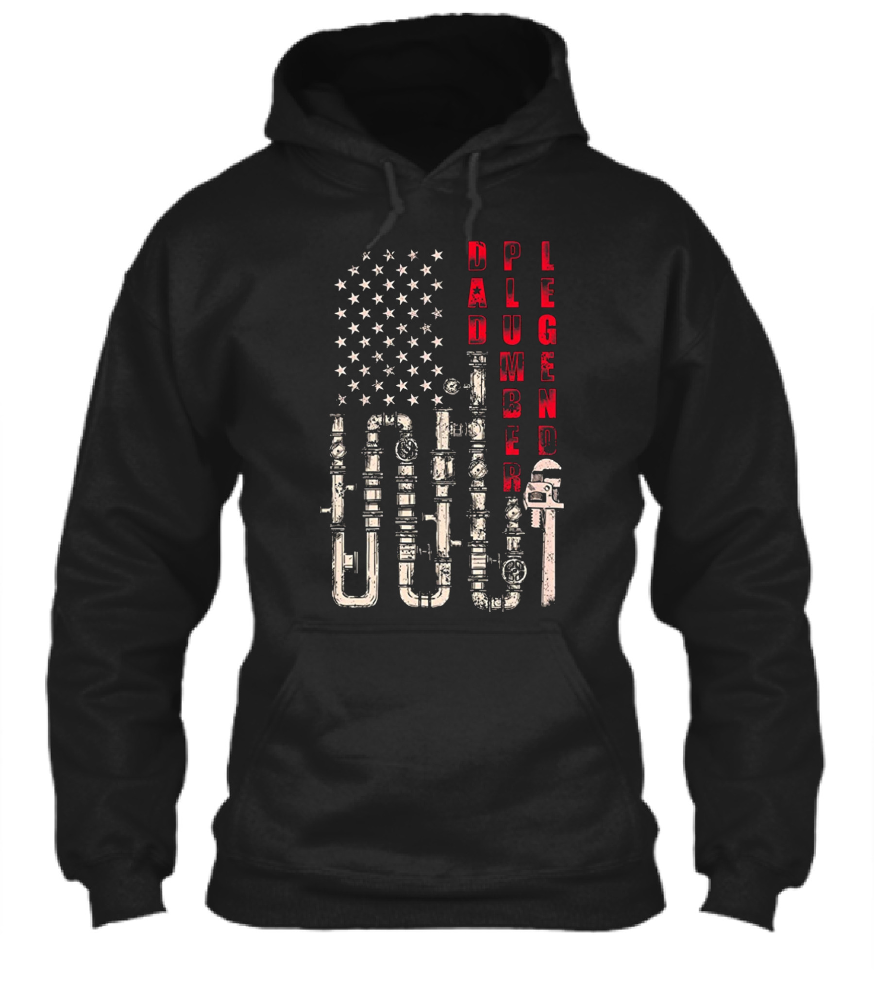 Father's Day Dad Plumber ...Hoodie 
