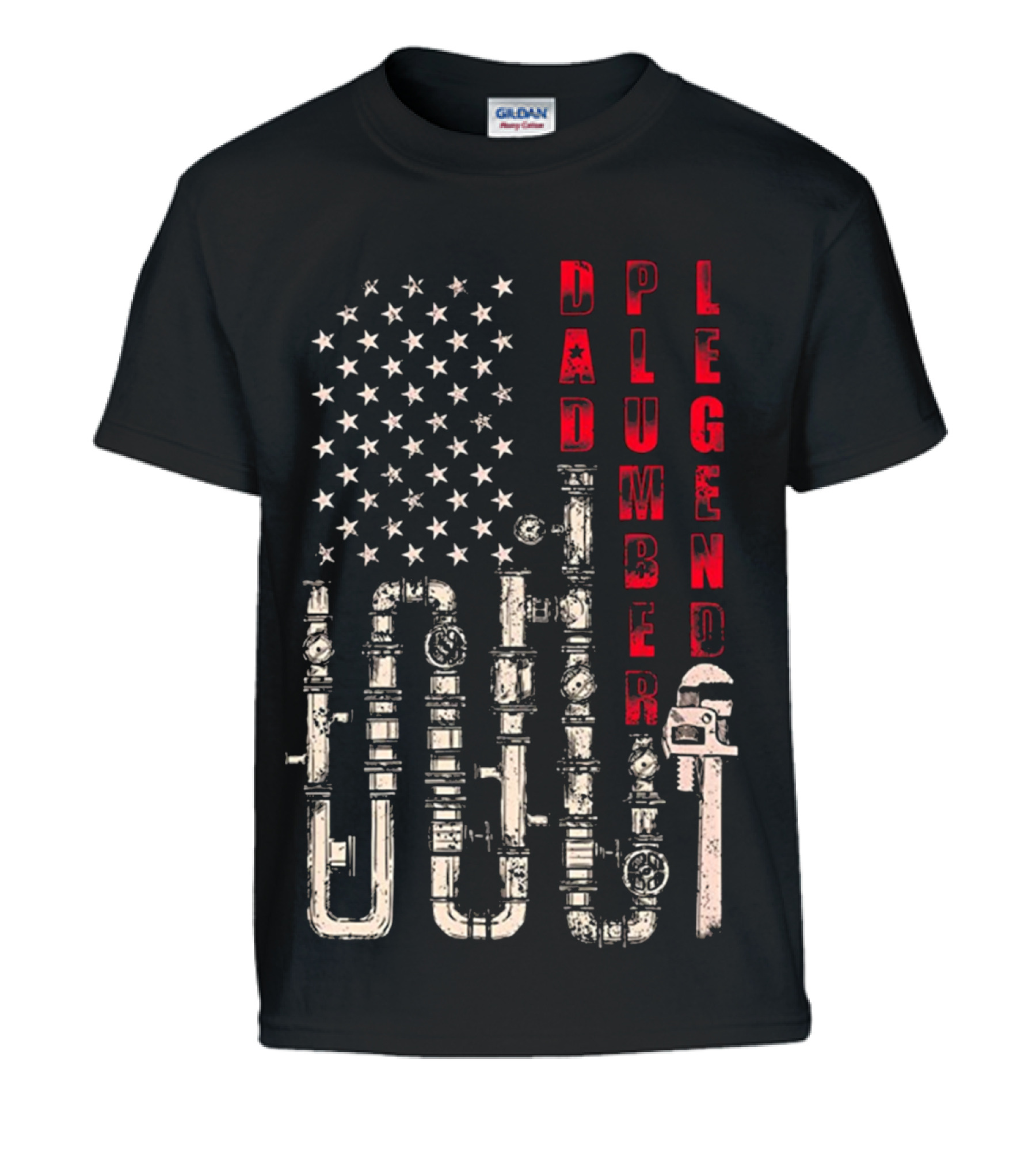Father's Day Dad Plumber ...Kids T-Shirt 