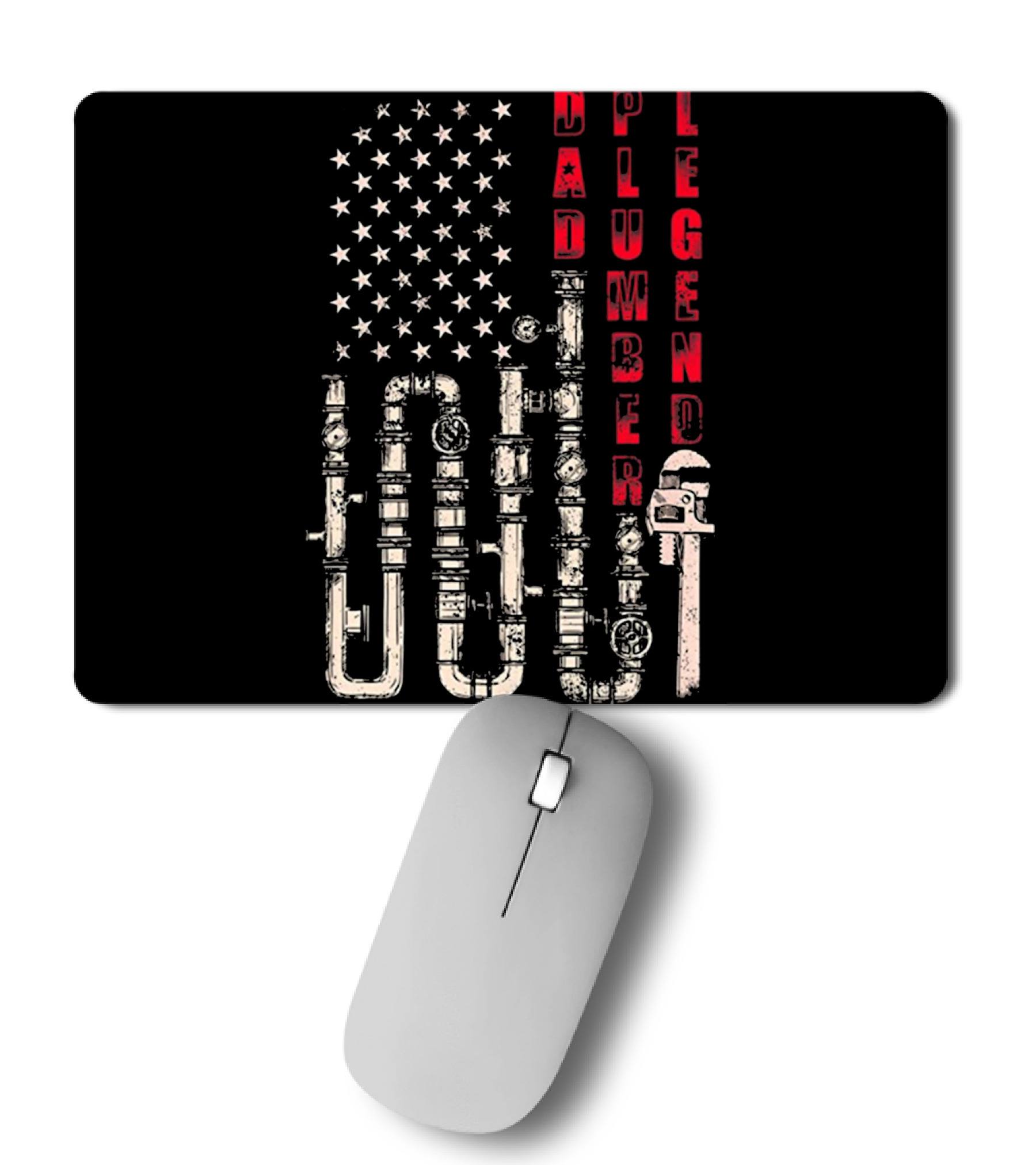 Father's Day Dad Plumber ...Mousepad 