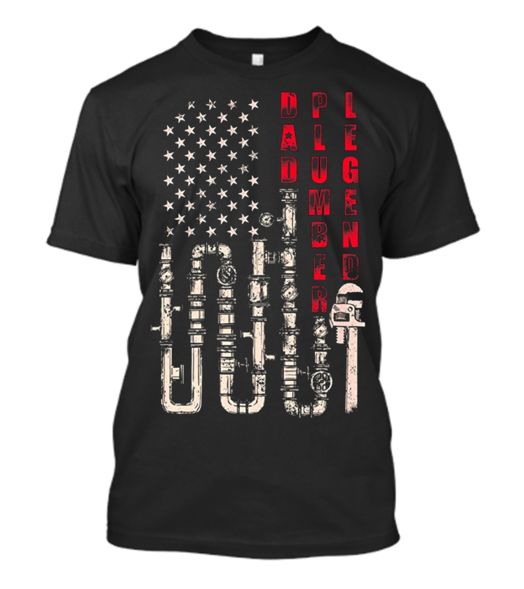 Father's Day Dad Plumber ...T-Shirt 