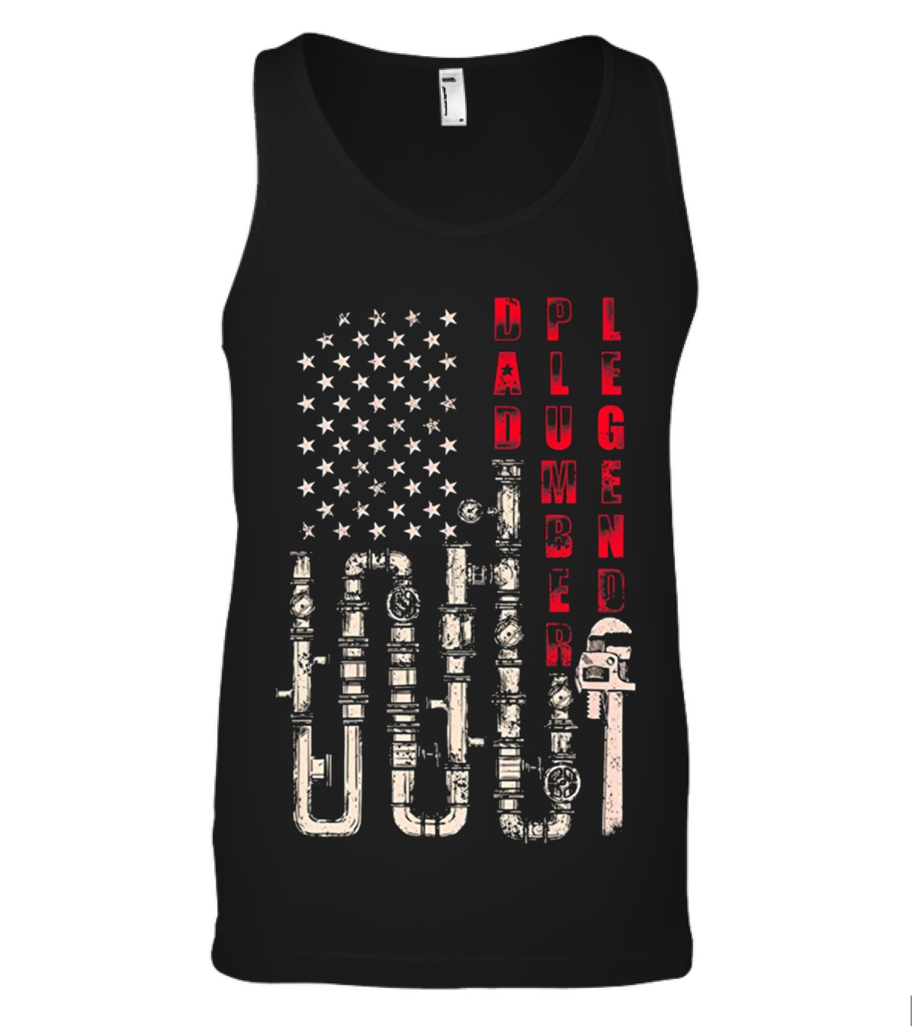 Father's Day Dad Plumber ...Tank Top 