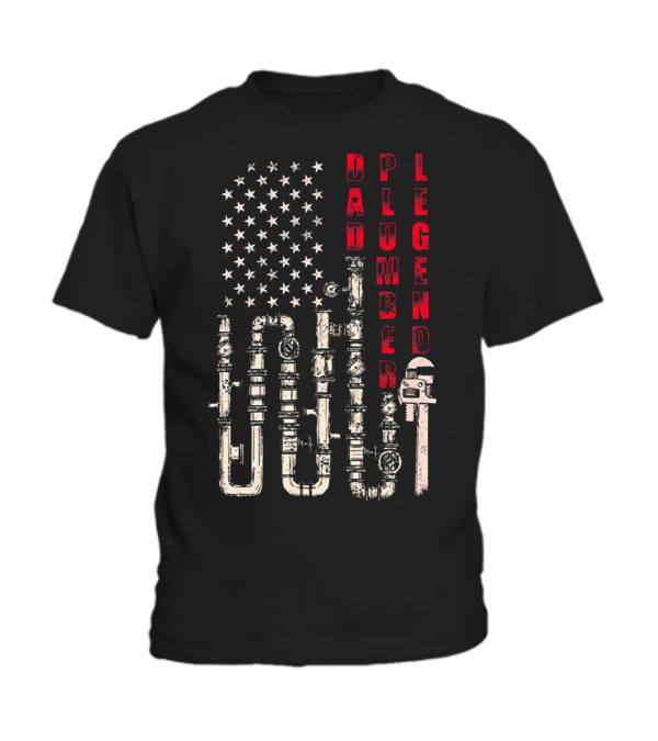 Father's Day Dad Plumber Legend Distresse Toddler T-Shirt Father's Day Dad Plumber Legend Distresse Toddler T-Shirt