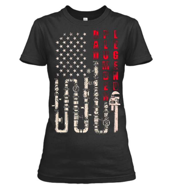 Father's Day Dad Plumber ...Womens T-Shirt Father's Day Dad Plumber ...Womens T-Shirt