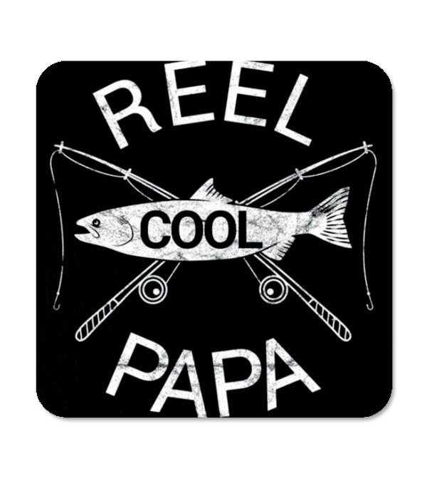 Father's Day Gifts T Fishing Reel Co Coaster Father's Day Gifts T Fishing Reel Co Coaster