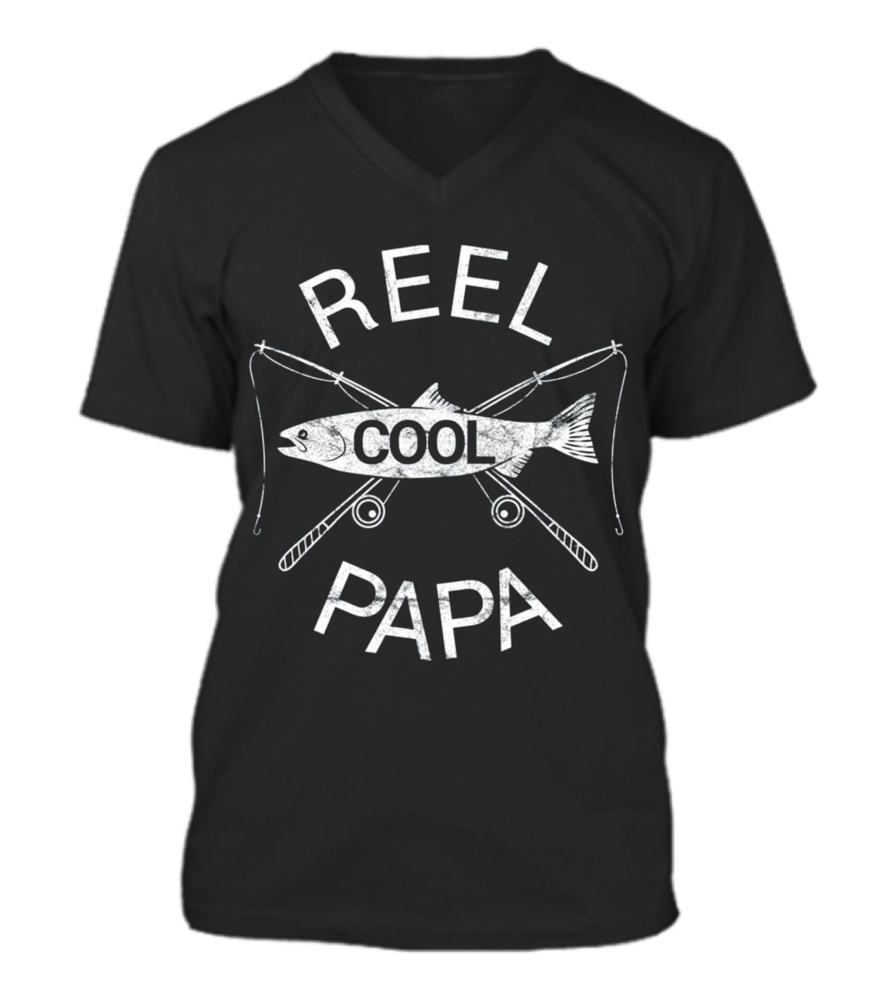 Father's Day Gifts T Fish...V-Neck Unisex T-Shirt 