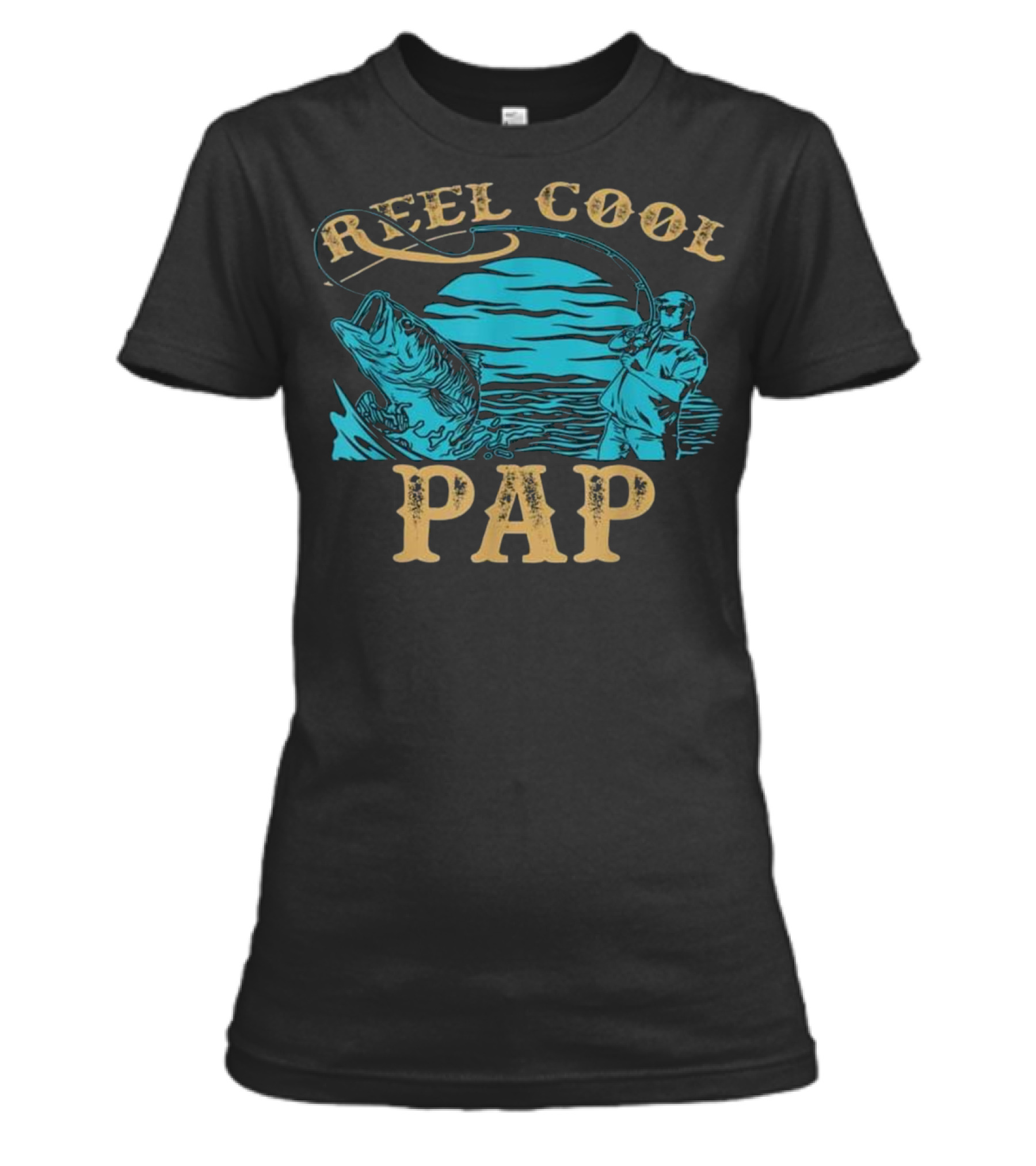 Father's Day Gifts - Fish...Womens T-Shirt 