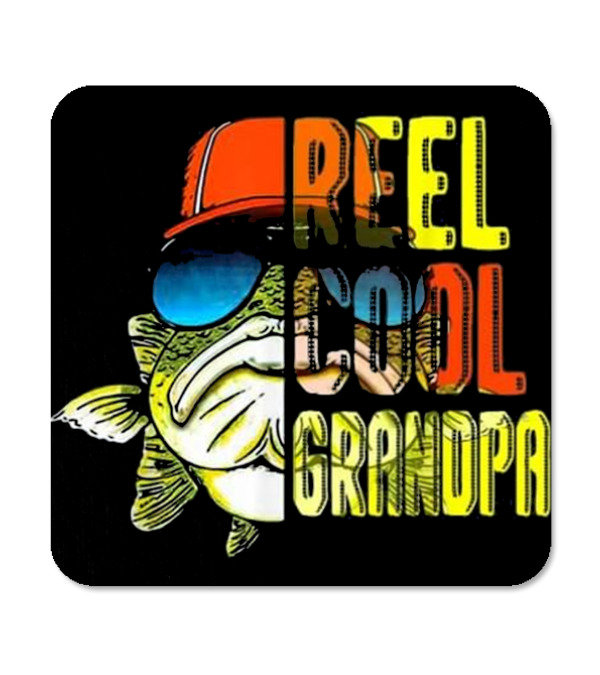 Father's Day Gifts - Fishing Reel Cool Coaster Father's Day Gifts - Fishing Reel Cool Coaster