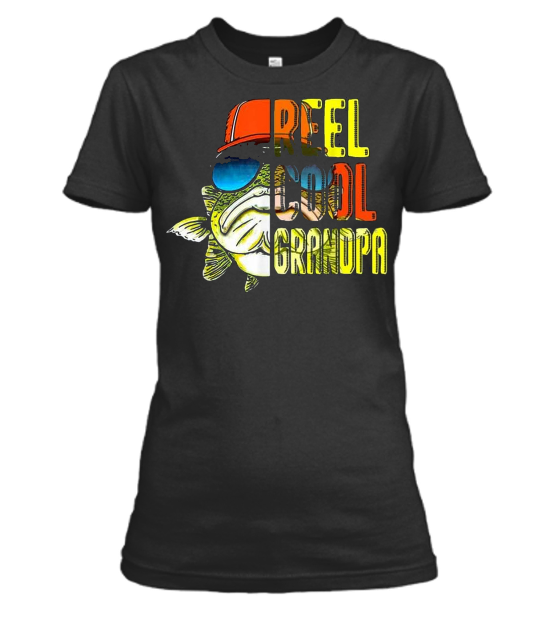 Father's Day Gifts - Fish...Womens T-Shirt 