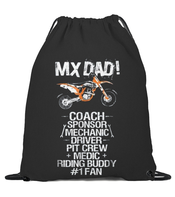 Father's Day MX Dad Coach Mechanic Buddy Drawstring Bag Father's Day MX Dad Coach Mechanic Buddy Drawstring Bag