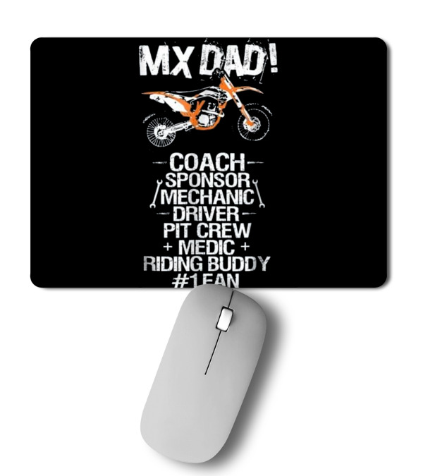 Father's Day MX Dad Coach...Mousepad Father's Day MX Dad Coach...Mousepad
