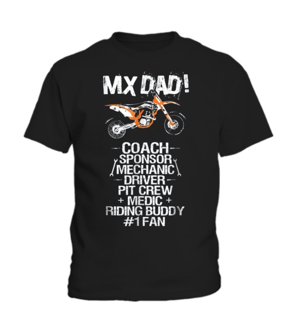 Father's Day MX Dad Coach...Toddler T-Shirt Father's Day MX Dad Coach...Toddler T-Shirt