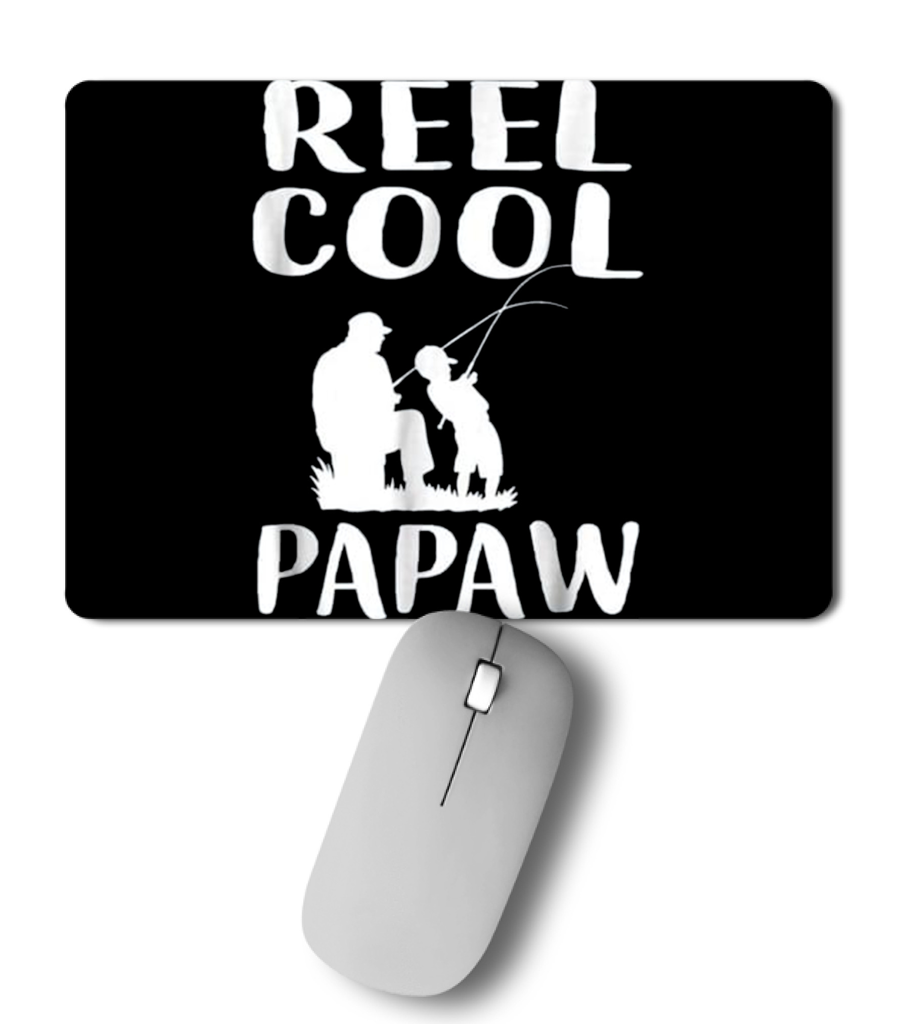 Father's Day Gift Fishing Reel Co Mousepad