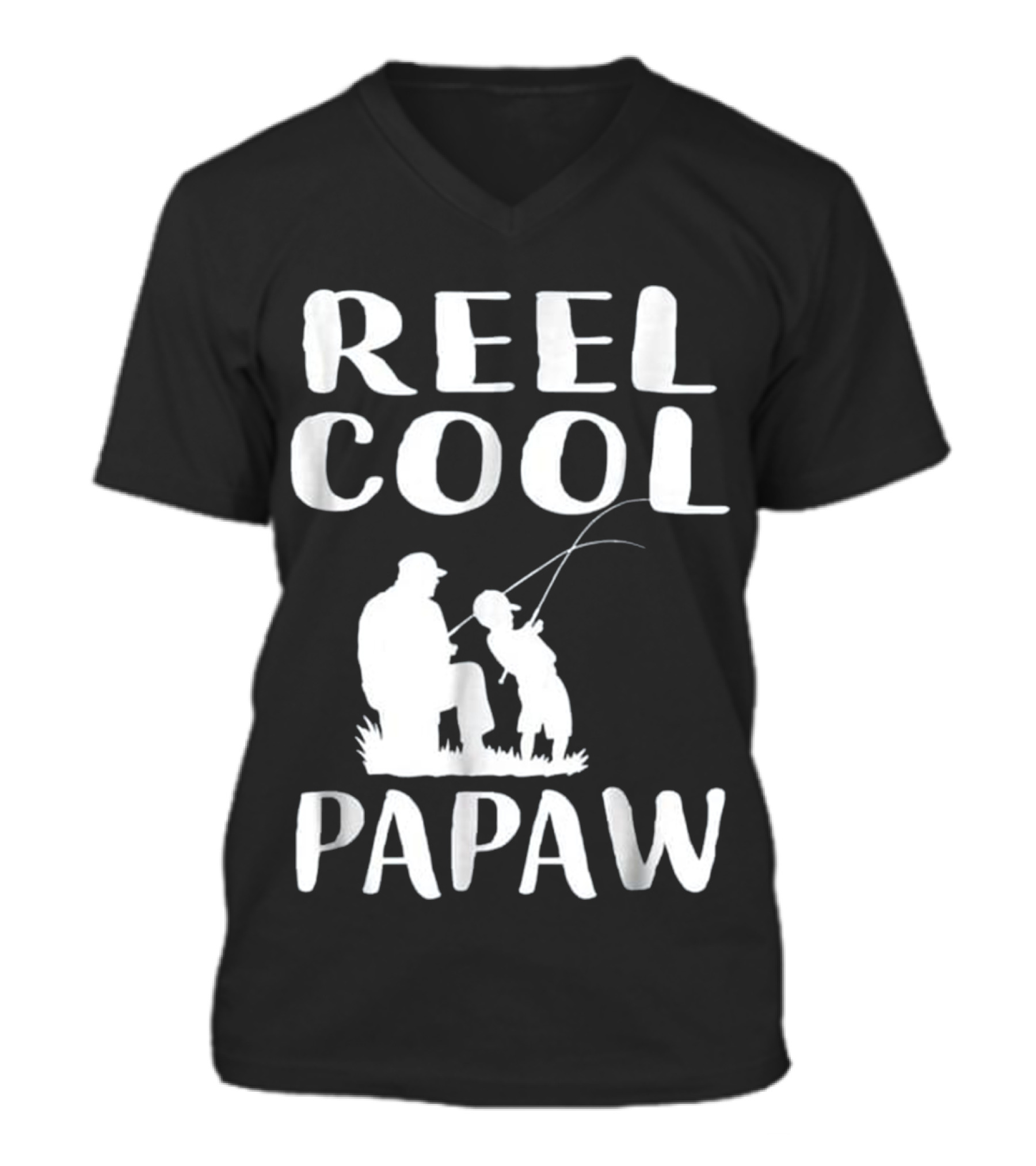 Father's Day Gift Fishing Reel Co V-Neck Unisex T-Shirt