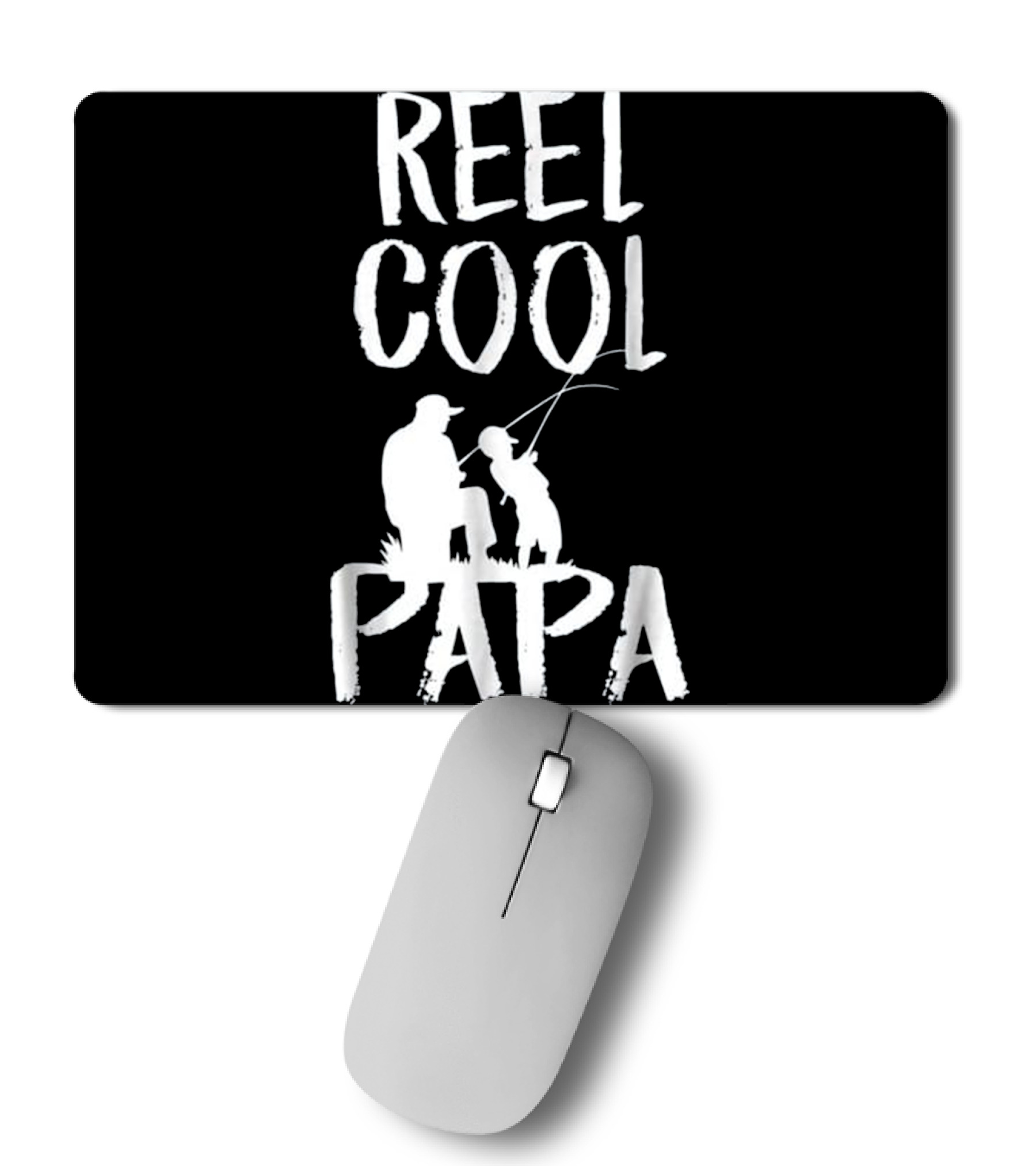 Father's Day Gift Fishing Reel Coo Mousepad