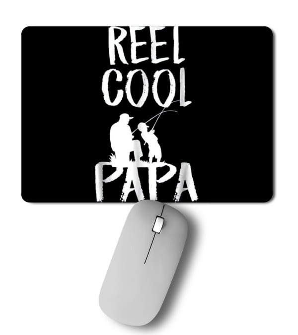Father's Day Gift Fishing Reel Coo Mousepad Father's Day Gift Fishing Reel Coo Mousepad