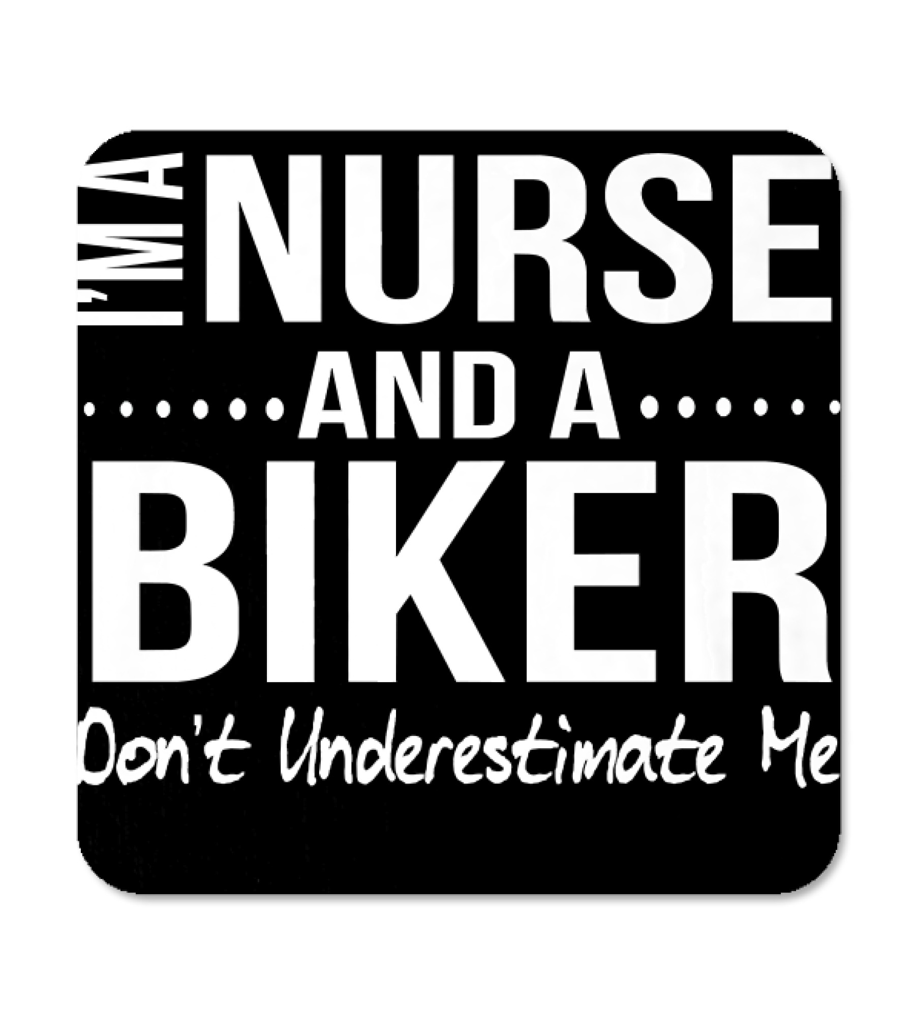 Nurse and A Biker Motorcy...Coaster 