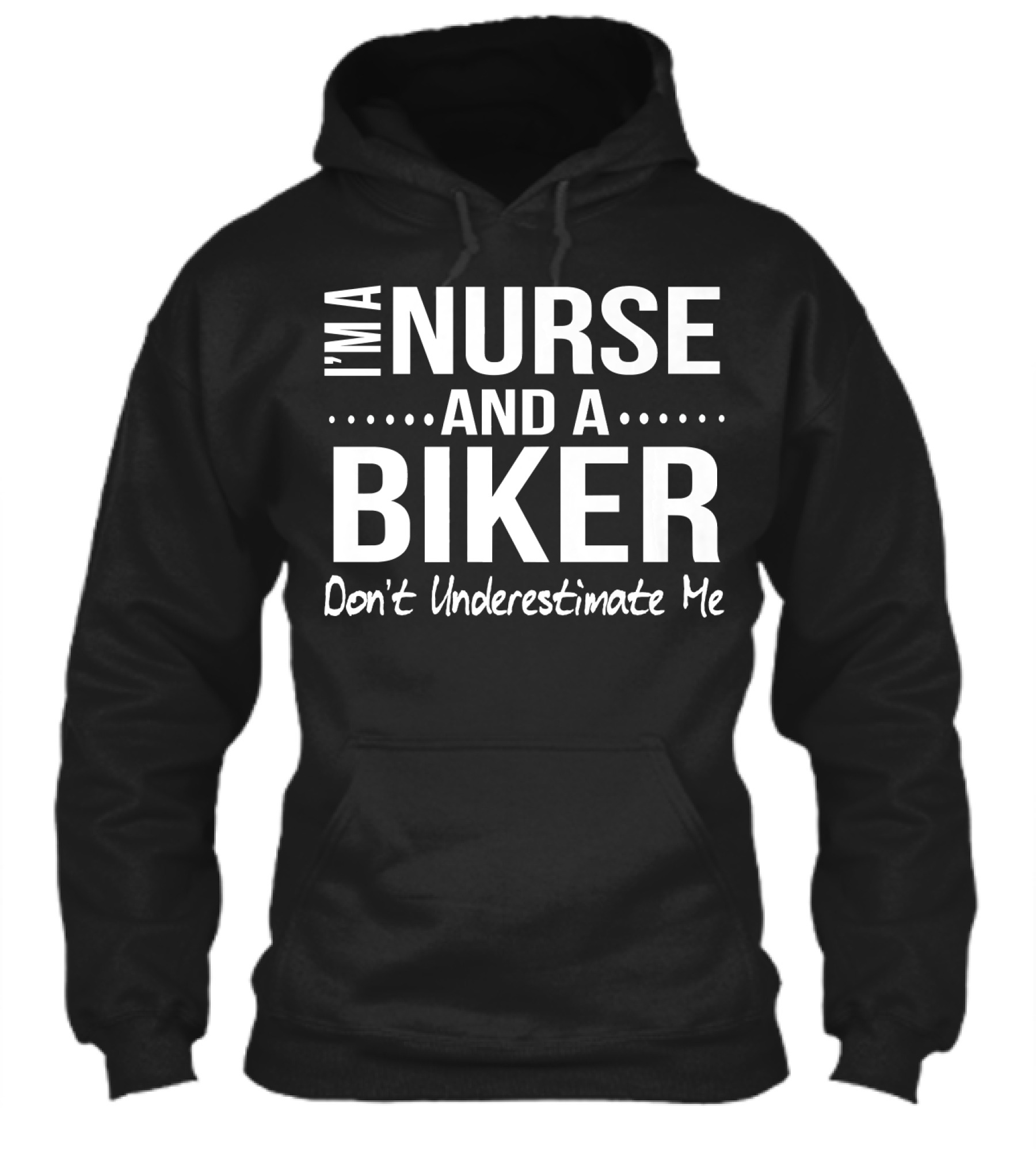 Nurse and A Biker Motorcycle Gifts Wo Hoodie