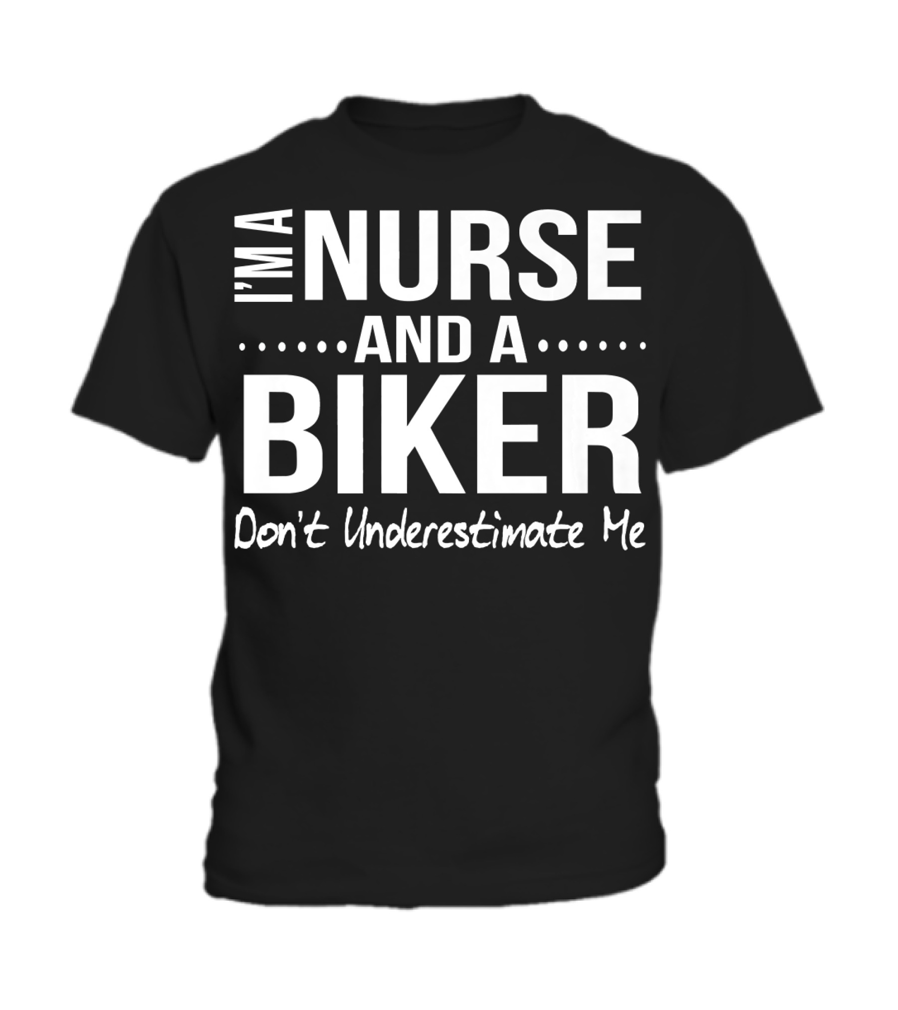 Nurse and A Biker Motorcycle Gifts Wo Toddler T-Shirt