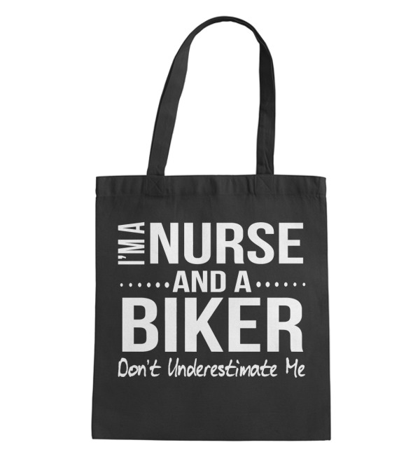 Nurse and A Biker Motorcy...Tote Bag Nurse and A Biker Motorcy...Tote Bag