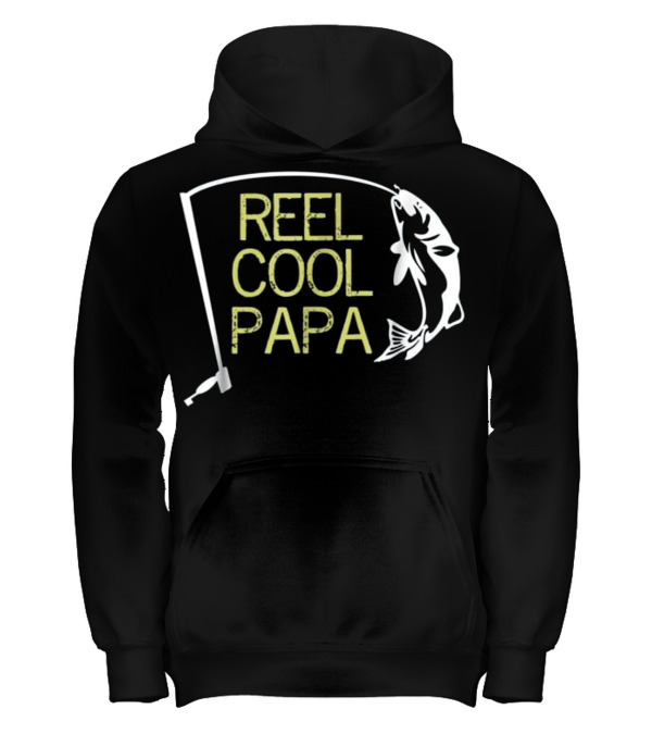 Father's Day Gift Fishing Reel Cool Pap Kids Hoodie Father's Day Gift Fishing Reel Cool Pap Kids Hoodie