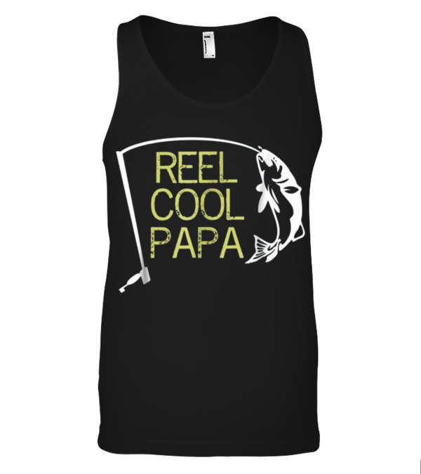 Father's Day Gift Fishing Reel Cool Pap Tank Top Father's Day Gift Fishing Reel Cool Pap Tank Top
