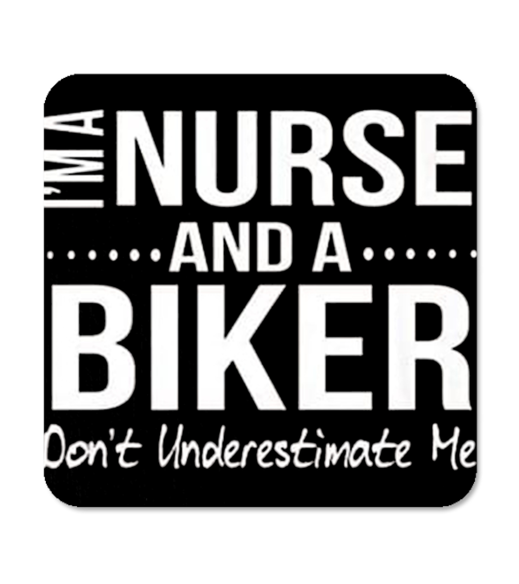 Nurse and A Biker Motorcy...Coaster 
