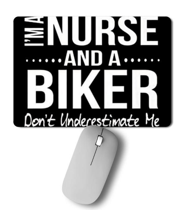 Nurse and A Biker Motorcycle Gifts Mousepad Nurse and A Biker Motorcycle Gifts Mousepad