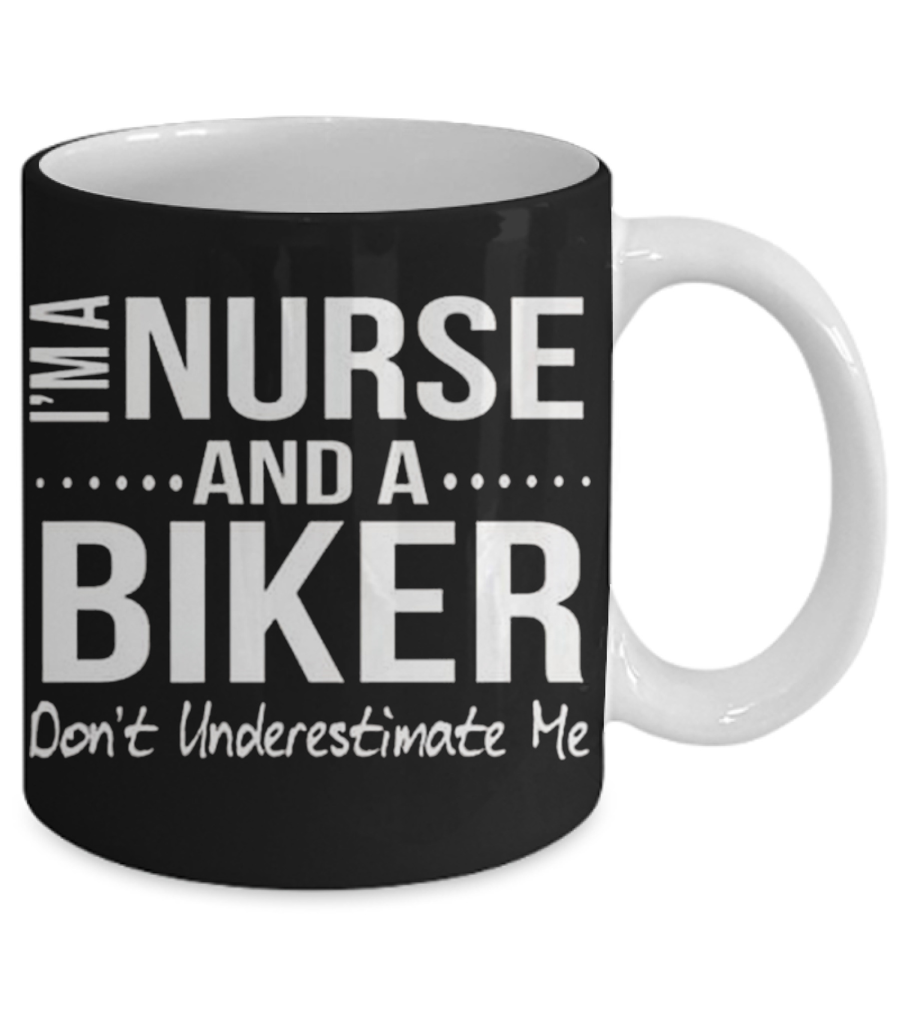 Nurse and A Biker Motorcycle Gifts Mug