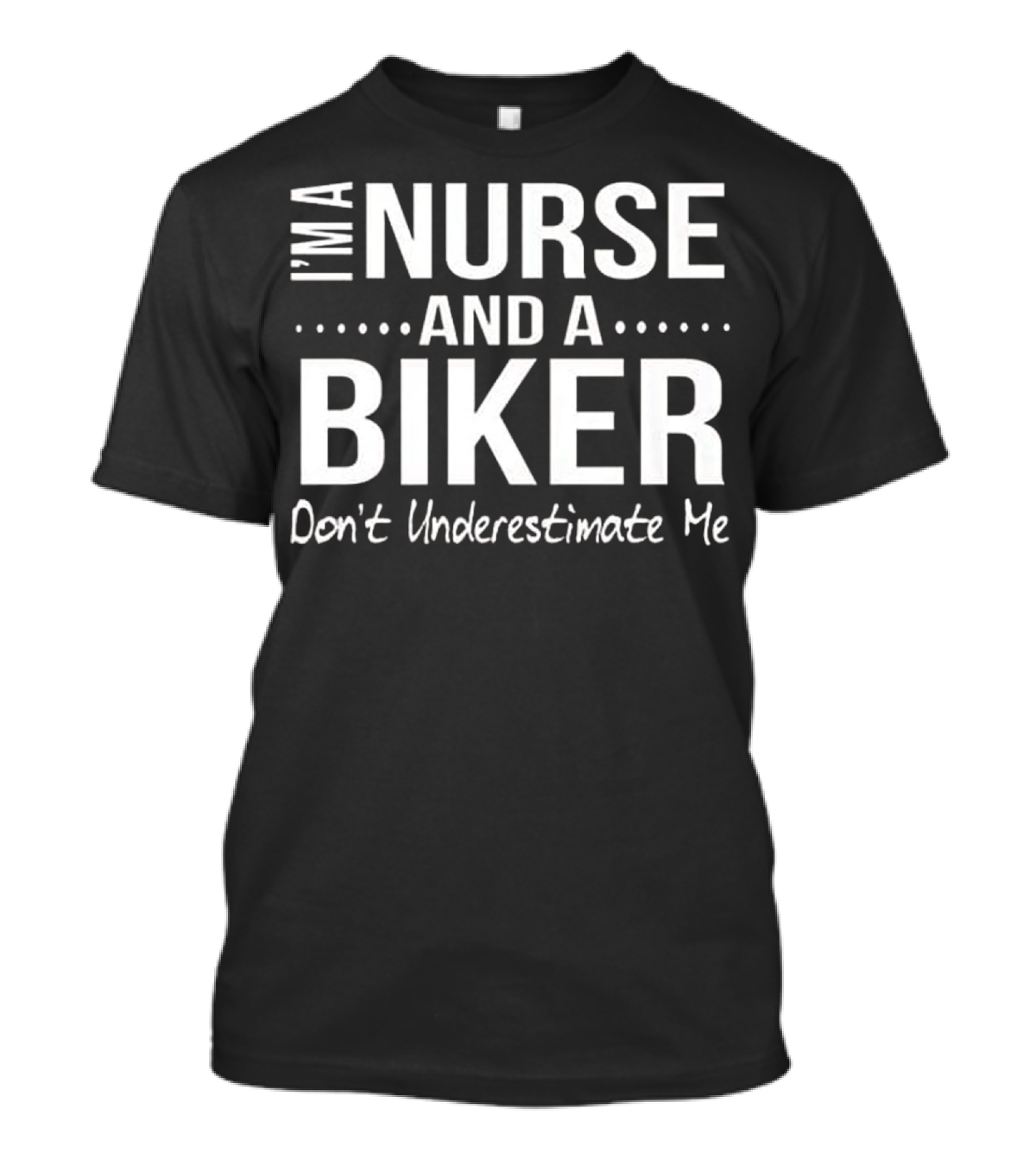 Nurse and A Biker Motorcycle Gifts T-Shirt