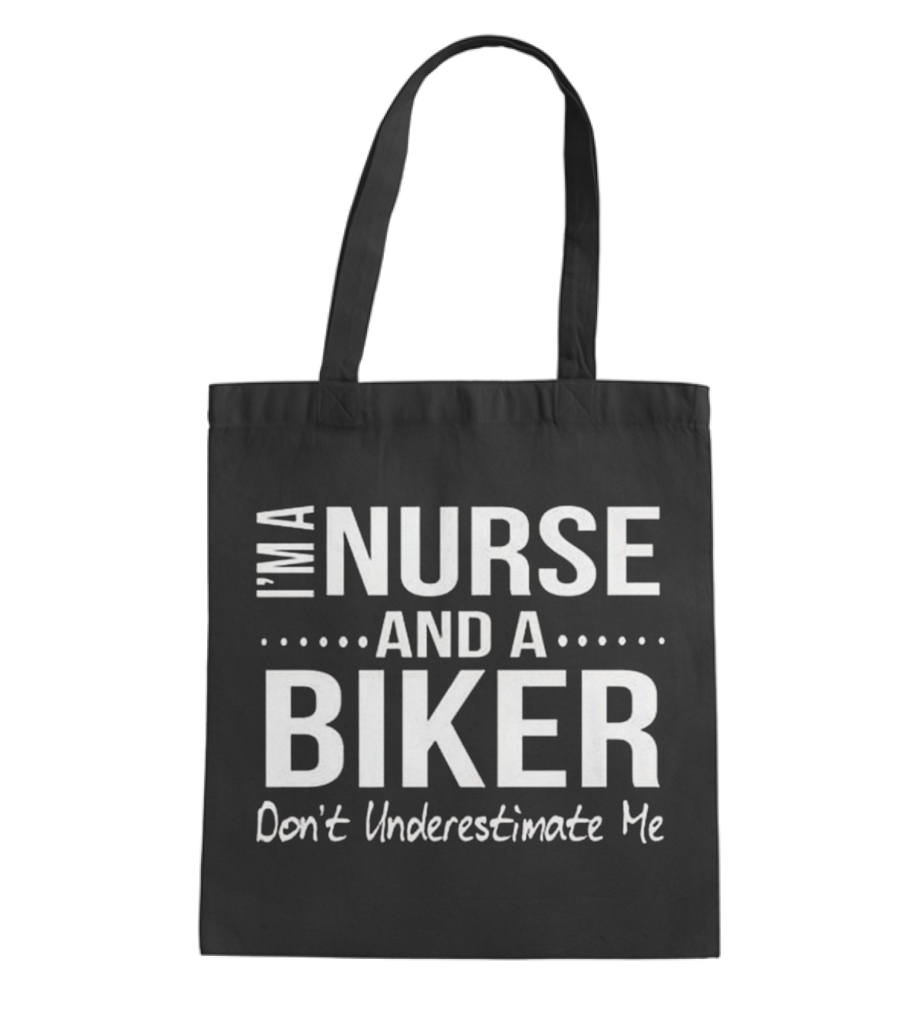 Nurse and A Biker Motorcycle Gifts Tote Bag