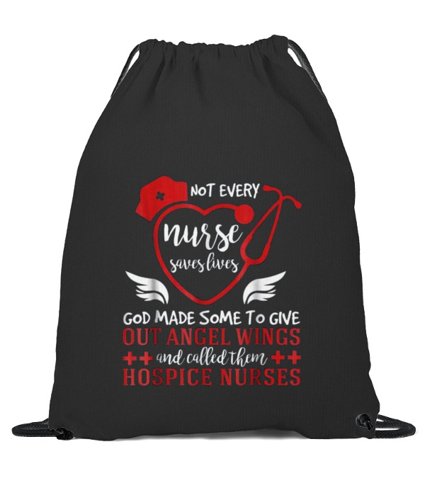 Nurse Angel - Hospice Nurse Drawstring Bag Nurse Angel - Hospice Nurse Drawstring Bag